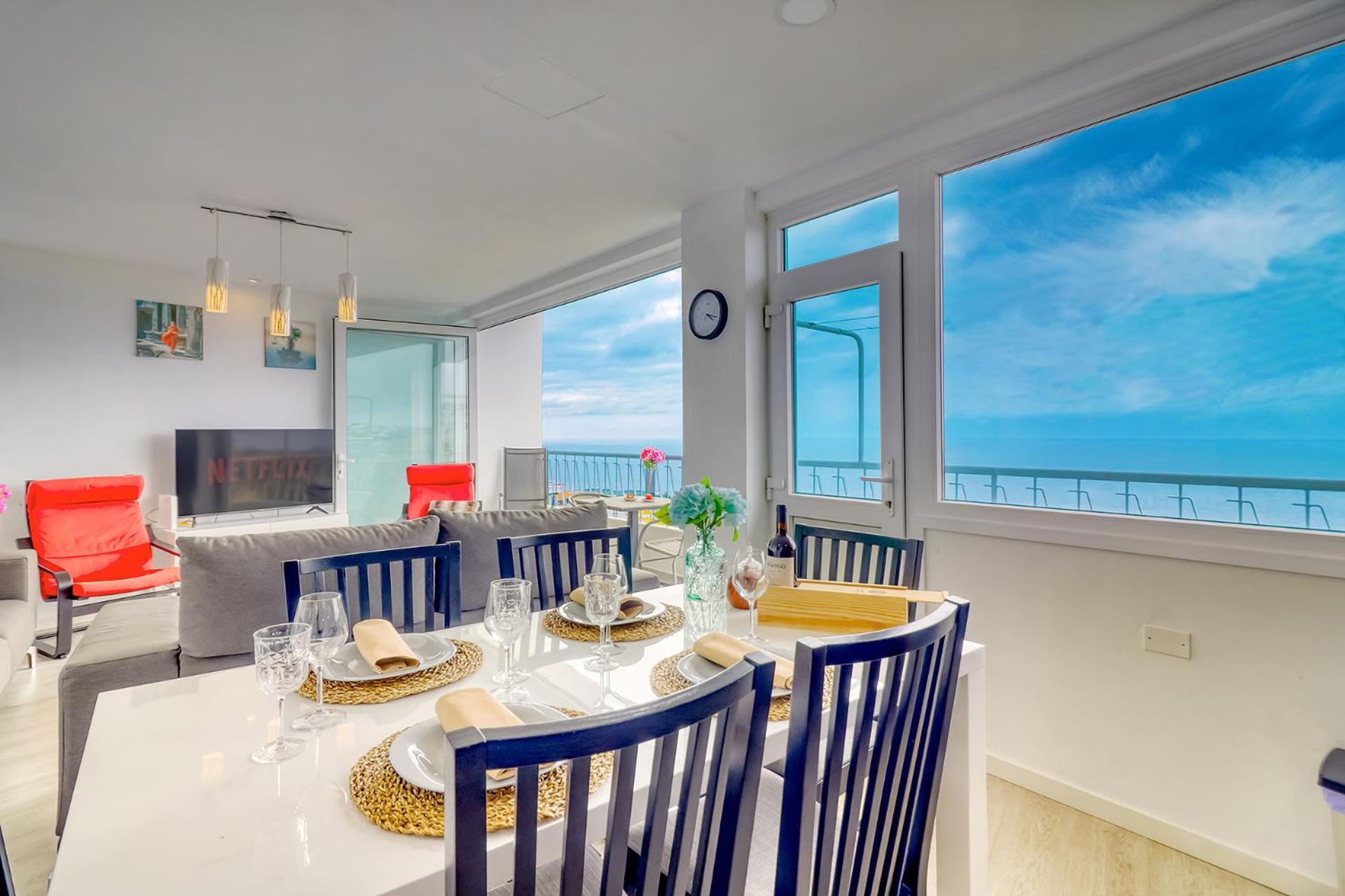 Central Modern Apartment With Private Parking & Ocean View & Coffee Corner Икод-де-лос-Винос Экстерьер фото